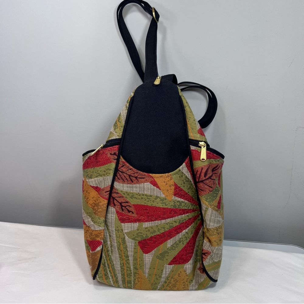 Danny K. Beverly Hills Made in the USA 
Colorblock convertible backpack NEW